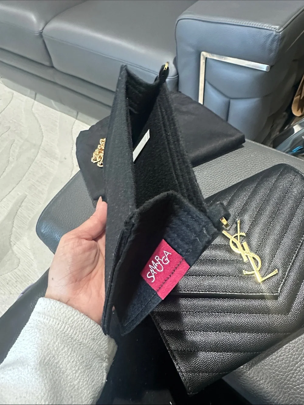 Saint Laurent envelope wallet - Picture 4 of 6